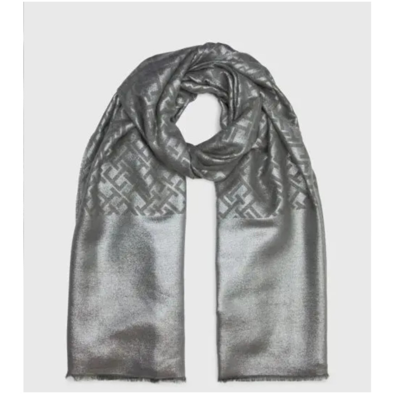 TOMMY HILFIGER Evening monogram scarf